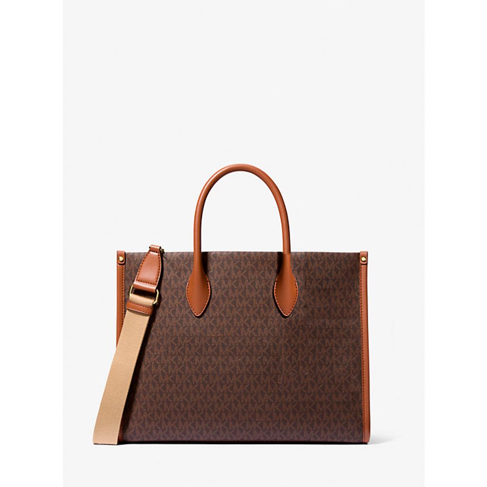 Brown Leather Shoulder Bag Michael Kors Mirella