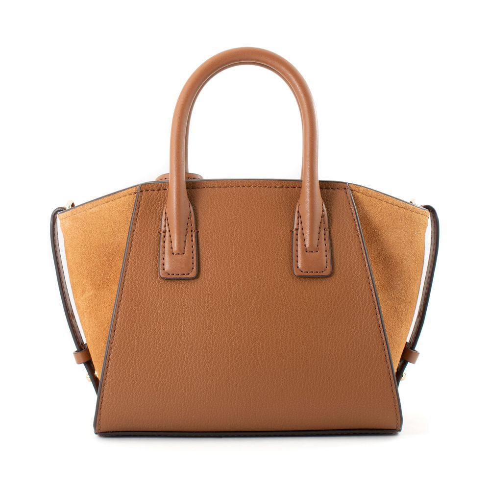 Brown Leather Handbag by Michael Kors