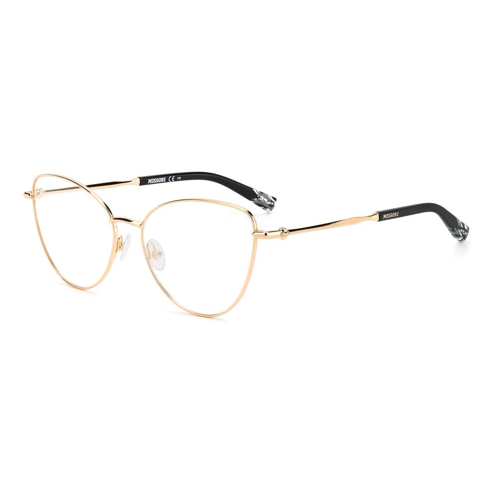 Rose Gold Synthetic Stainless Steel Glasses Frames