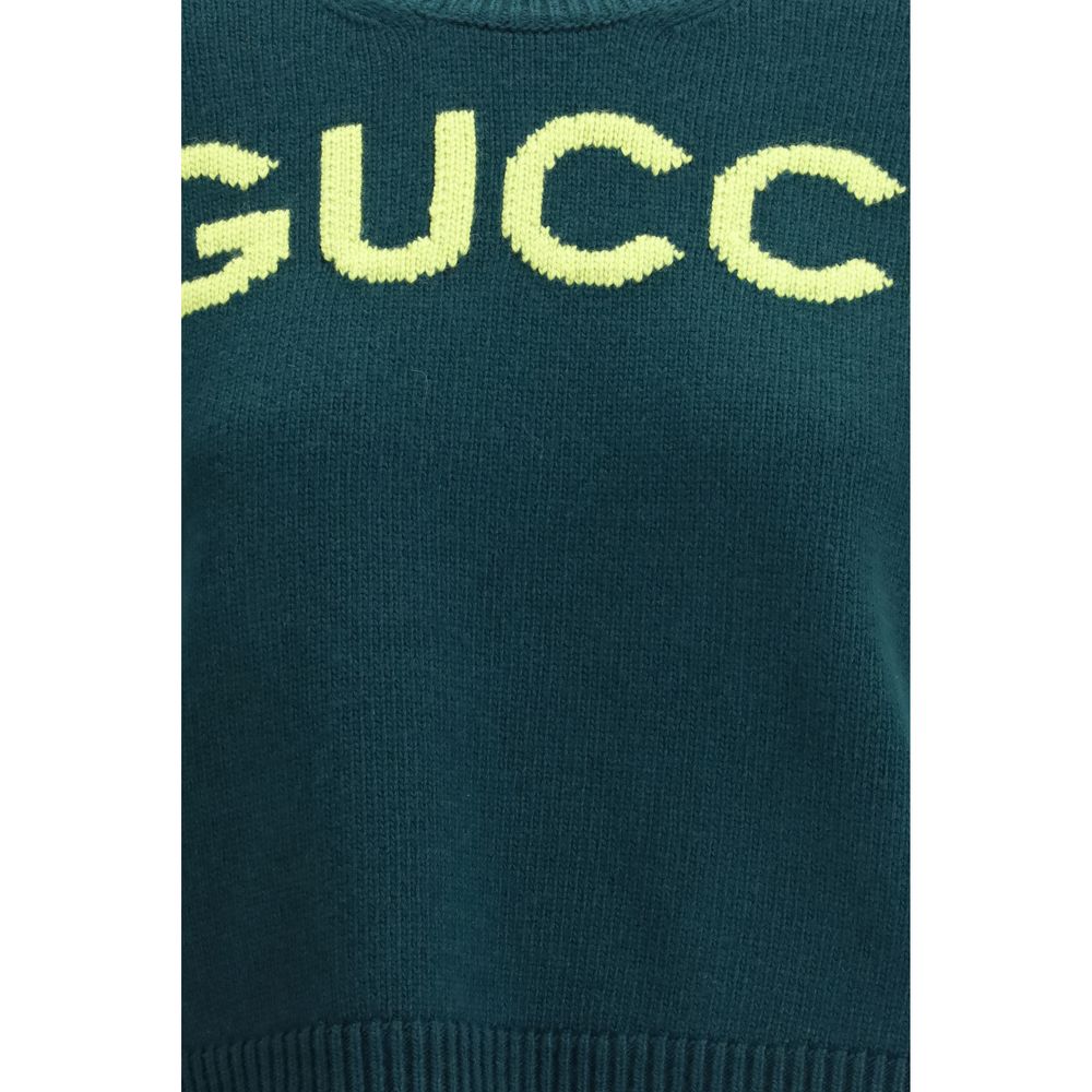 Gucci Bicolor-Woll-Sweatshirt