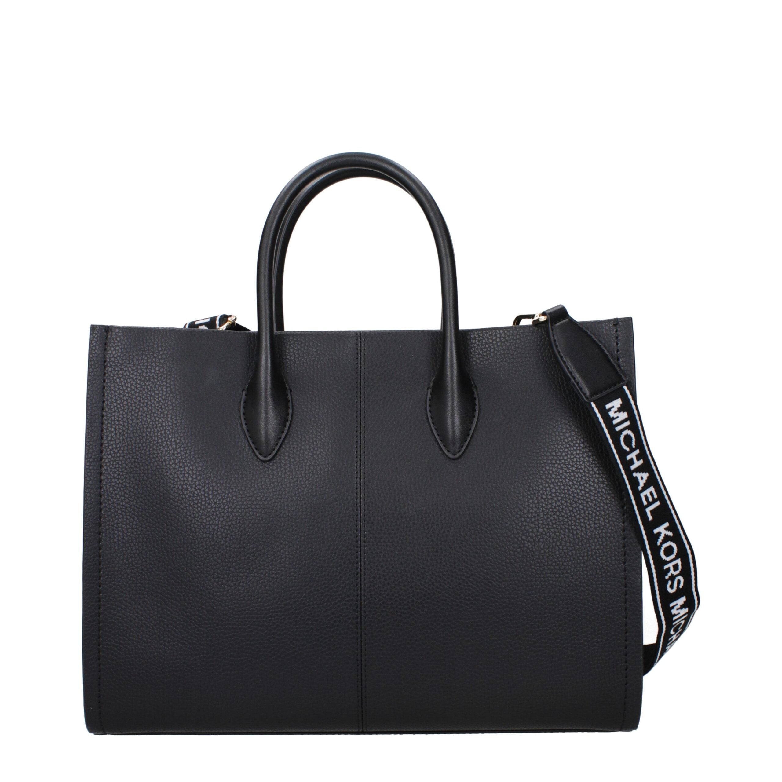 Michael Kors Handtasche aus schwarzem Leder