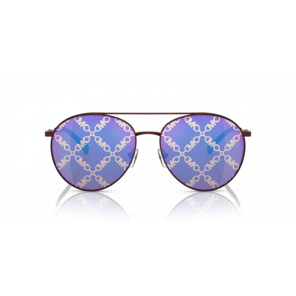 Brown Metal Sunglasses by Michael Kors