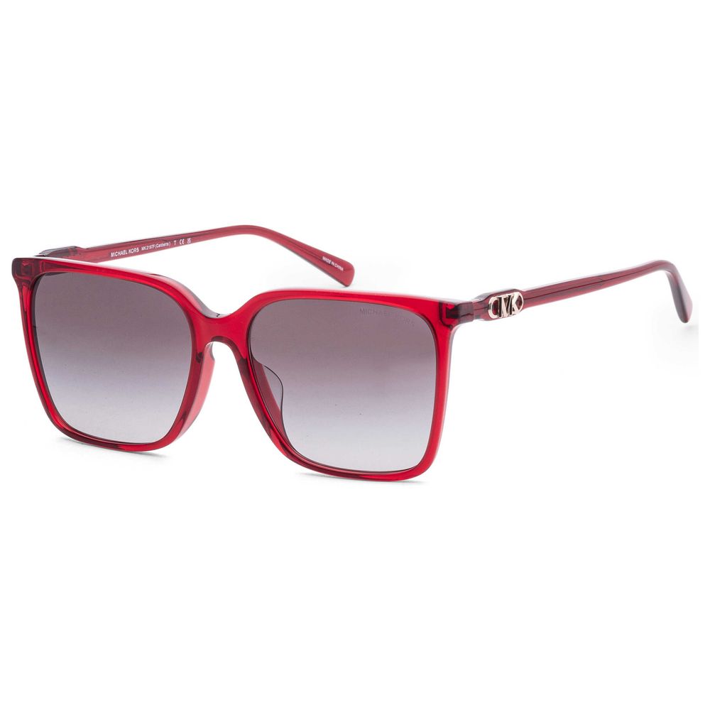 Red Synthetic Sunglasses with UV Protection