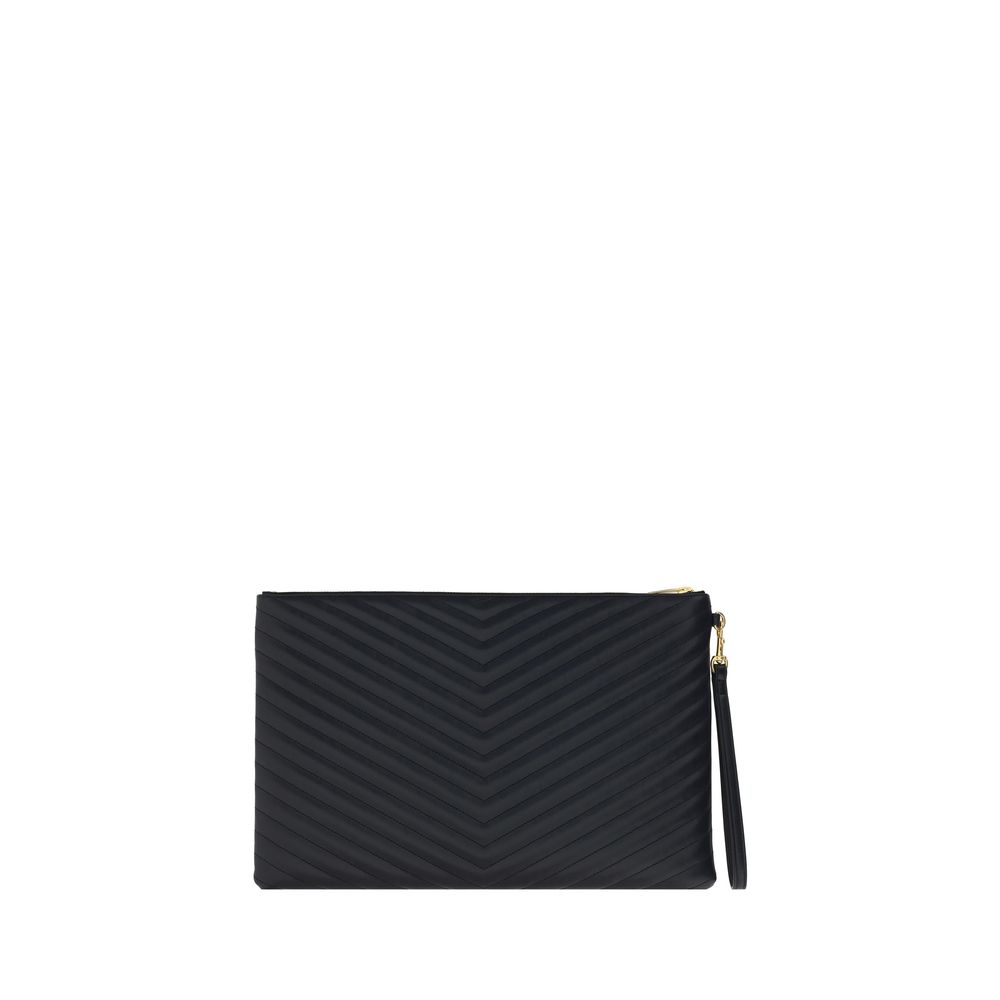 Saint Laurent Black Calf Leather Accessories