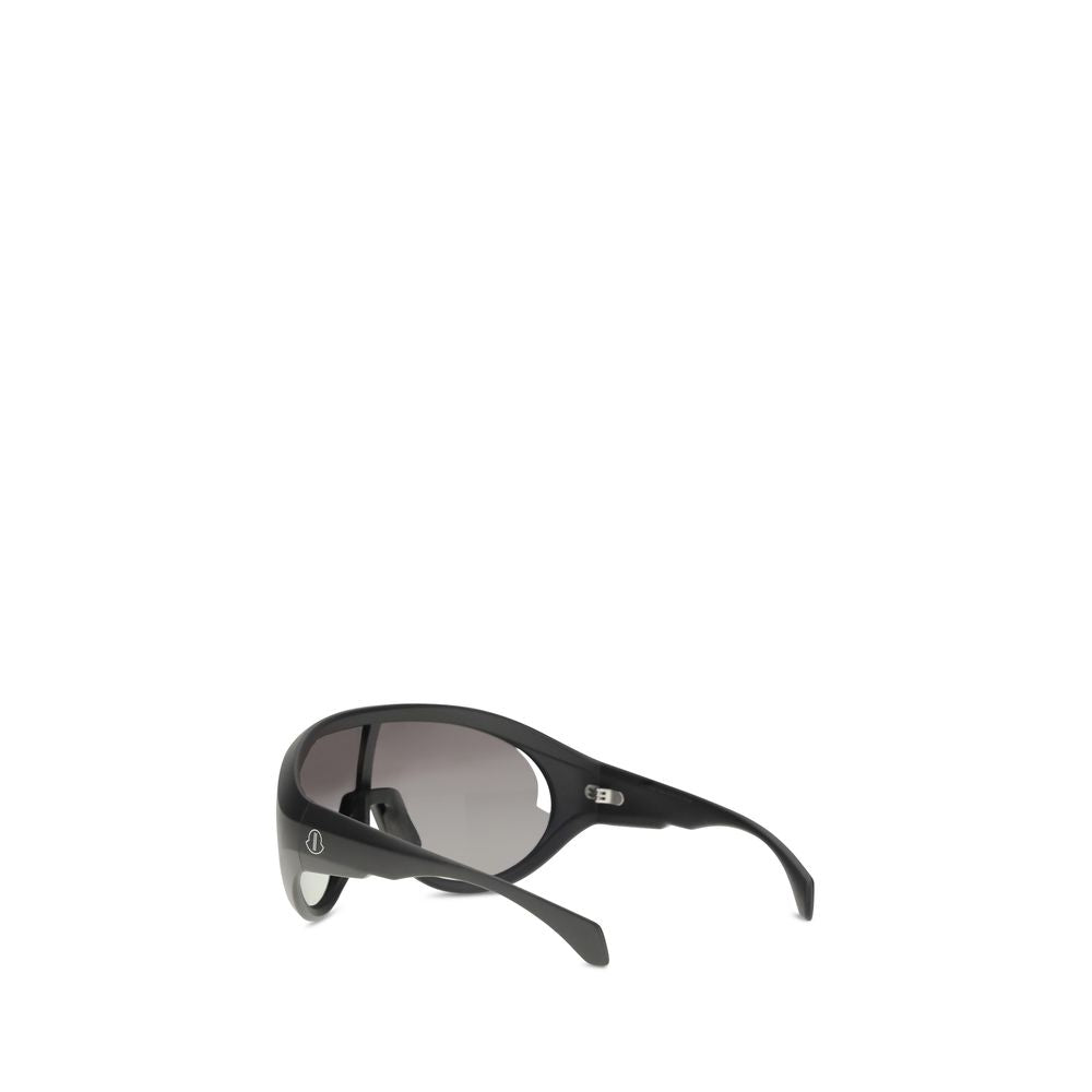 Black Synthetic Sunglasses with Gradient Lenses by Moncler + Rick Owens