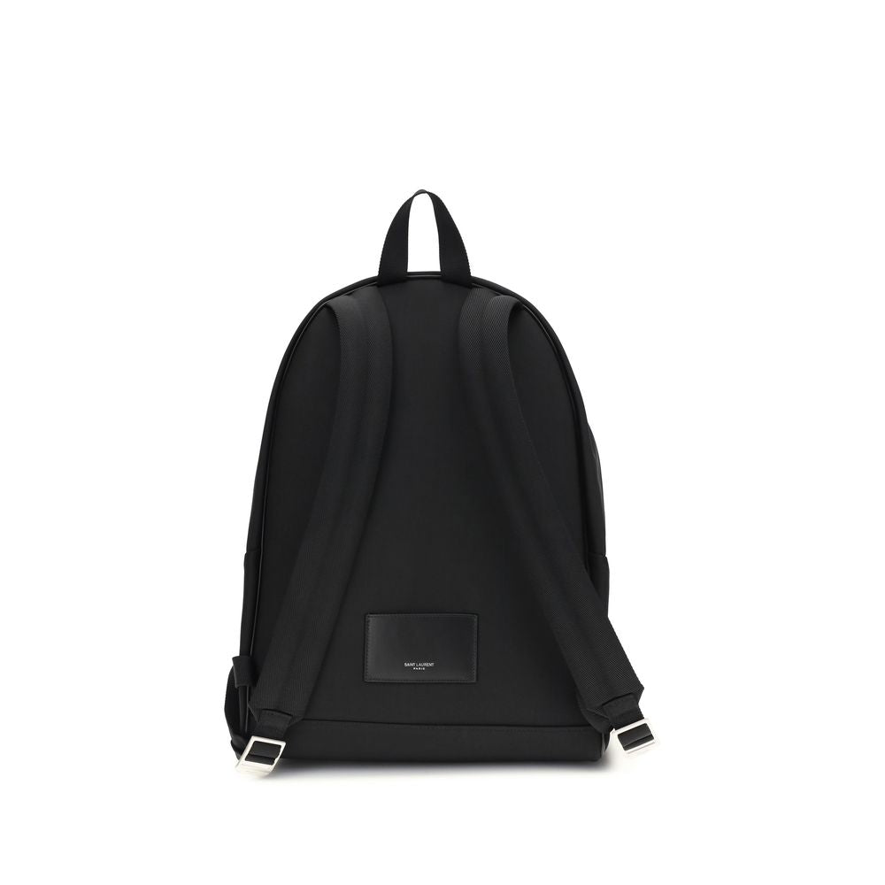 Schwarzer Rucksack aus Synthetik von Saint Laurent