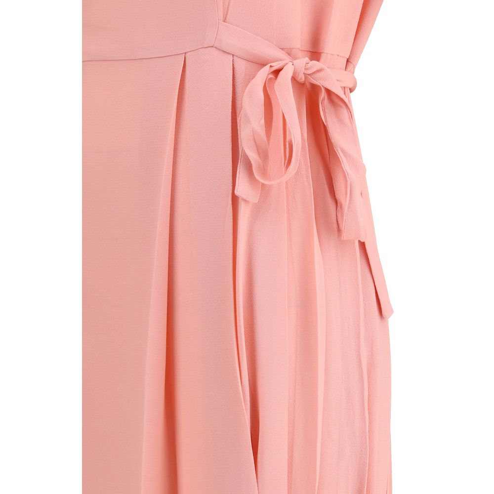 Multicolor Synthetic Casual Dress with Embroidery