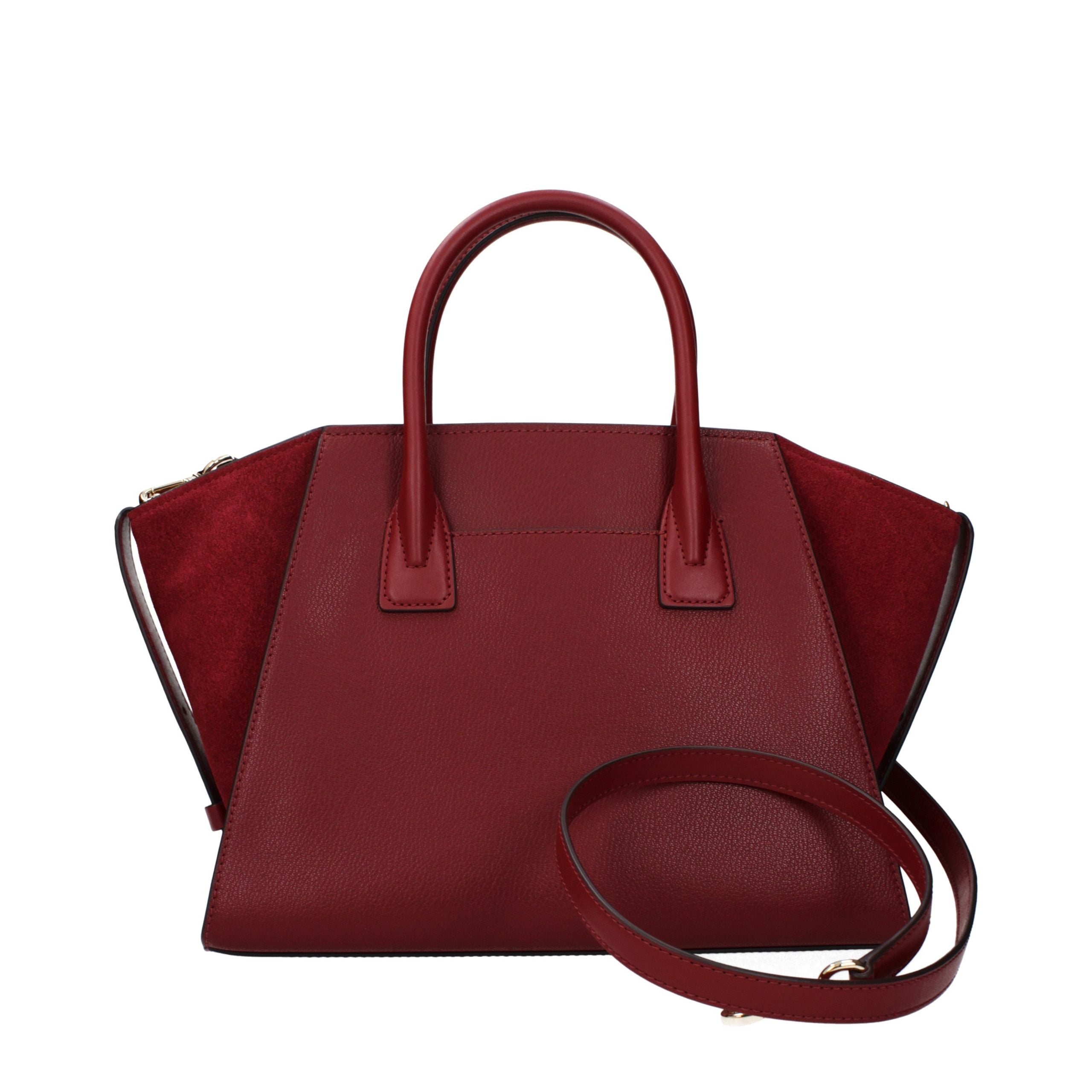Sac à main Michael Kors en cuir rouge