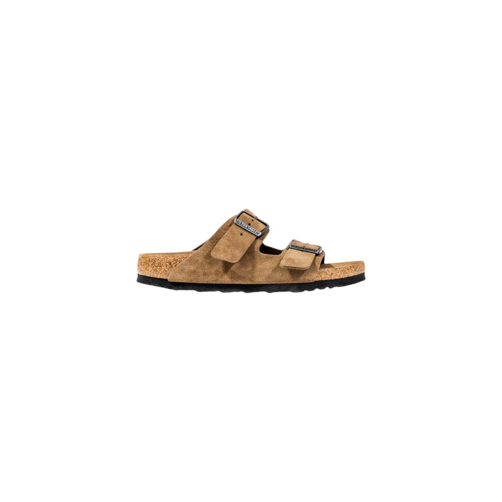 Brown Leather Sandals with Adjustable Straps