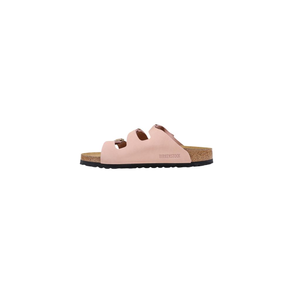Mehrfarbige Ledersandalen mit verstellbaren Riemen
