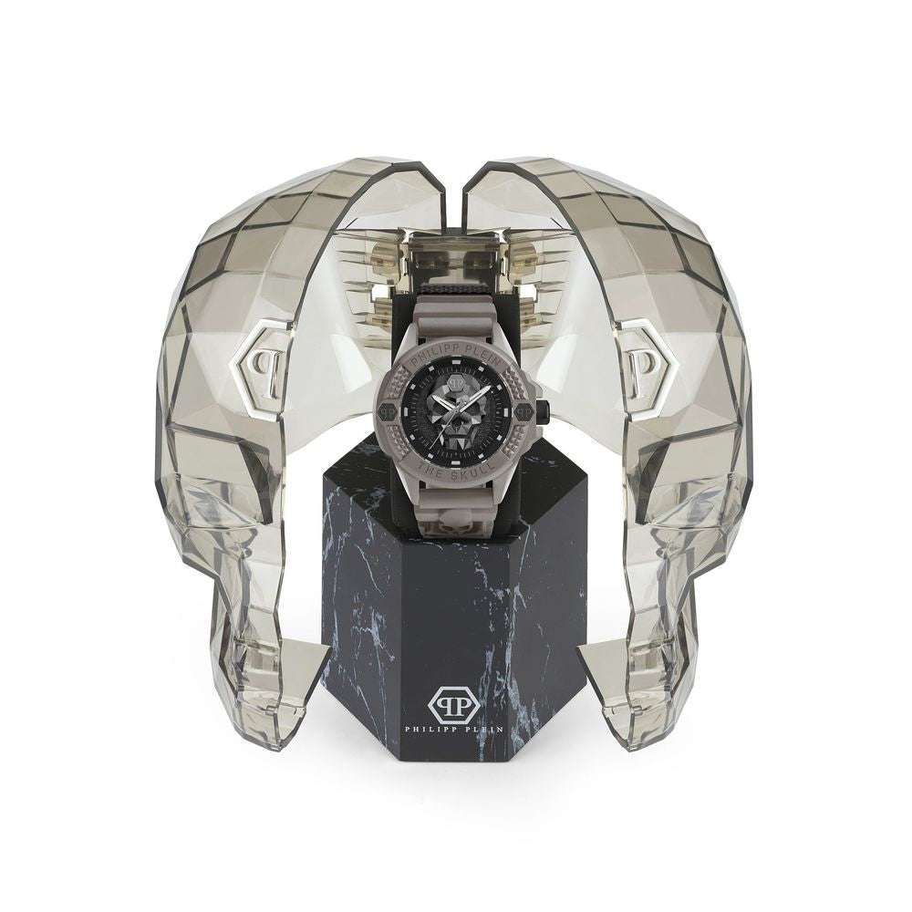 Black Synthetic Watch with Ceramic Case