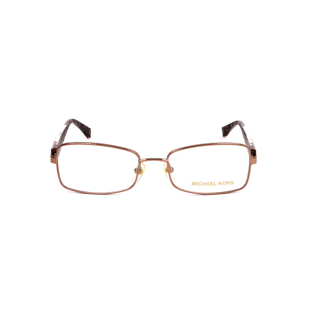 Brown Metal Michael Kors Glasses Frames