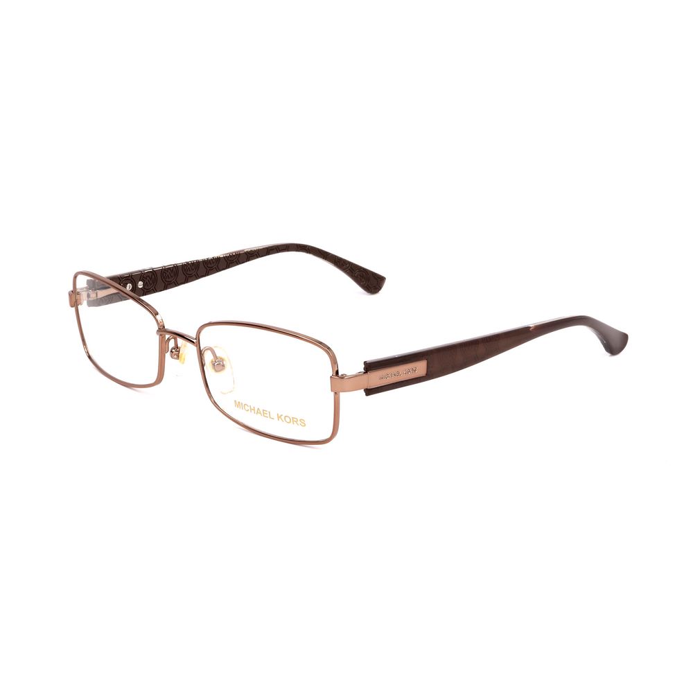 Brown Metal Michael Kors Glasses Frames