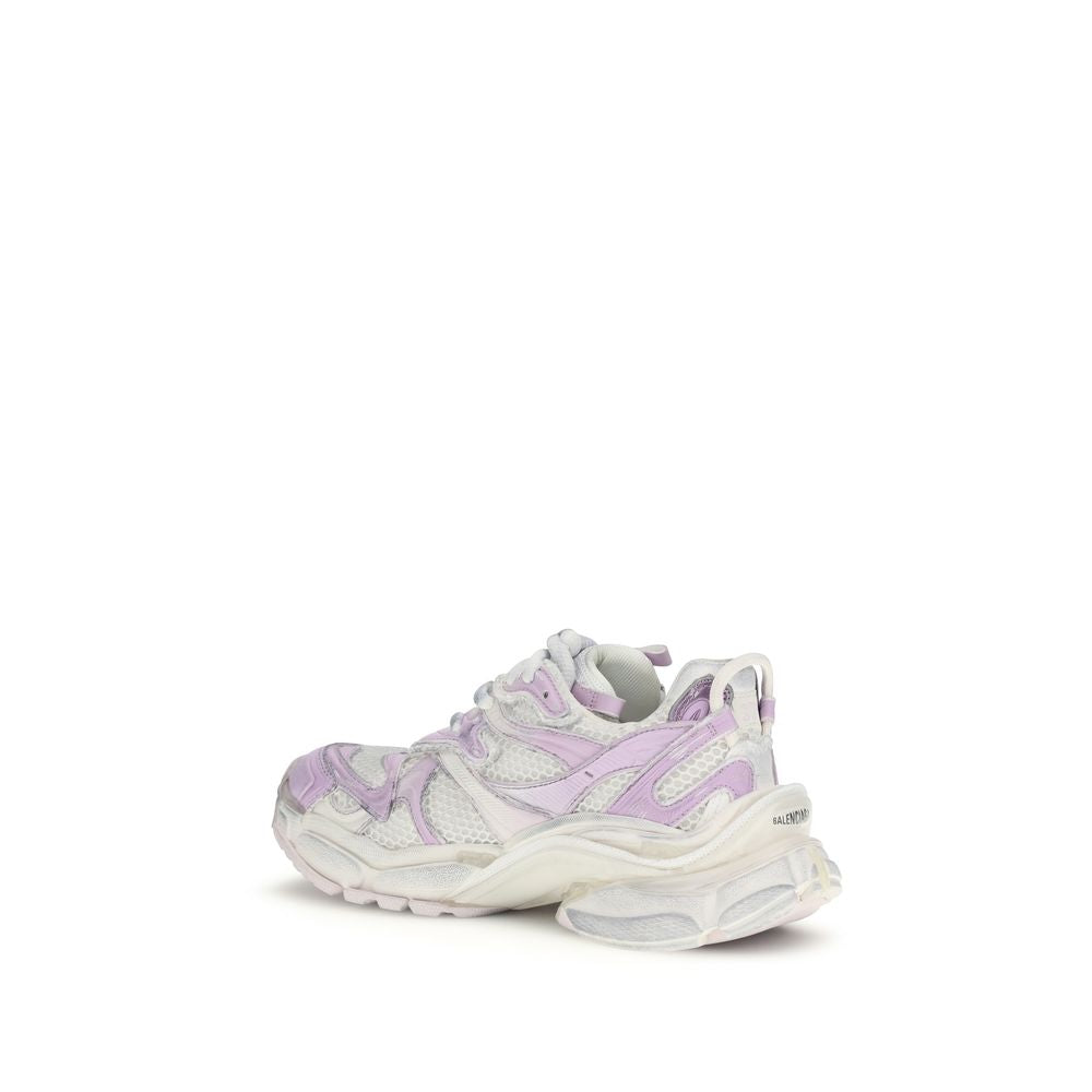 Multicolor Synthetic Sneakers with Chunky Sole