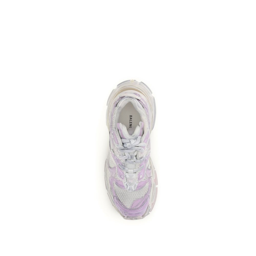 Multicolor Synthetic Sneakers with Chunky Sole