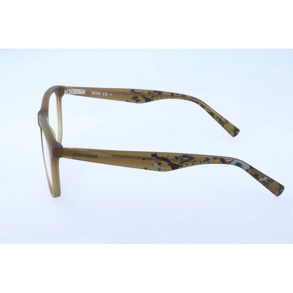 Green Synthetic Bicolor Eyeglass Frames
