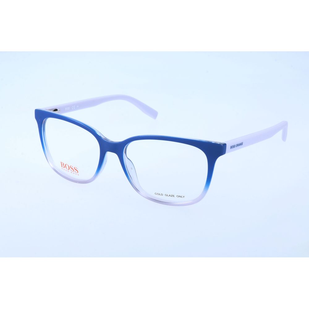 Blaue Kunststoff-Brillengestelle