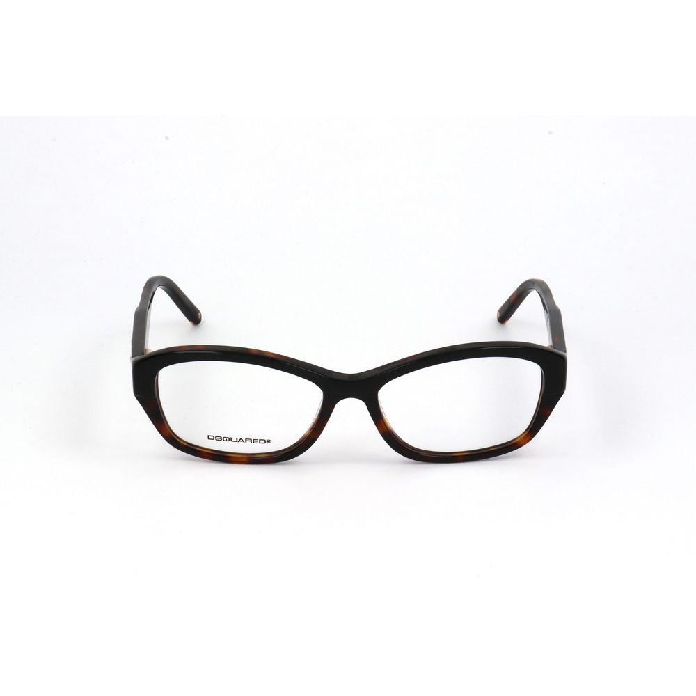 Brown Synthetic Eyeglass Frames by DSQUARED2