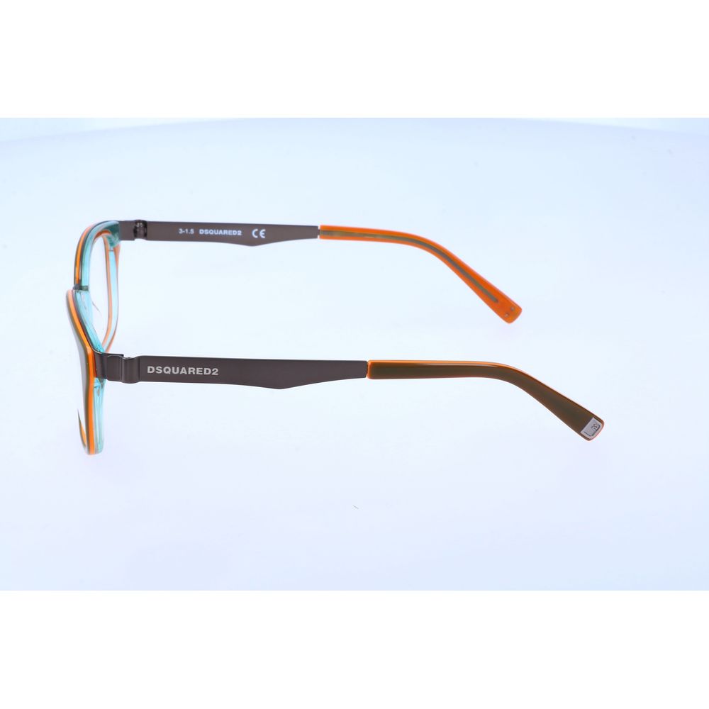Green Synthetic Metal Glasses with Bicolor Frames