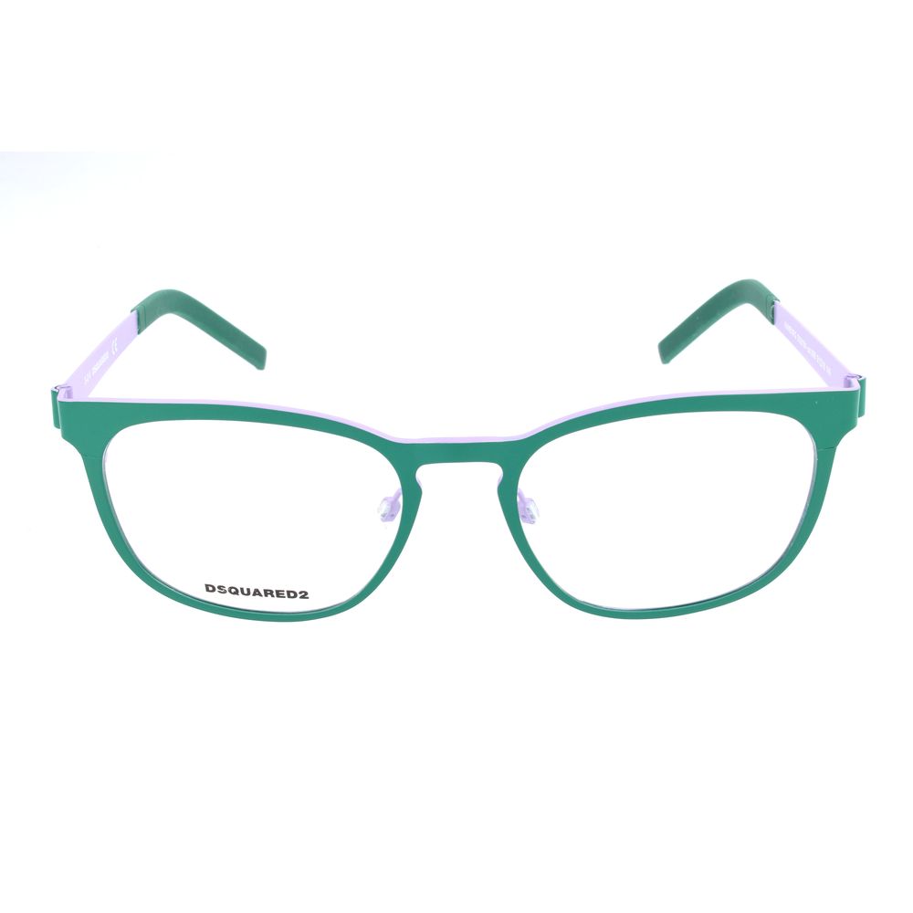 Green Metal Bicolor Glasses Frames