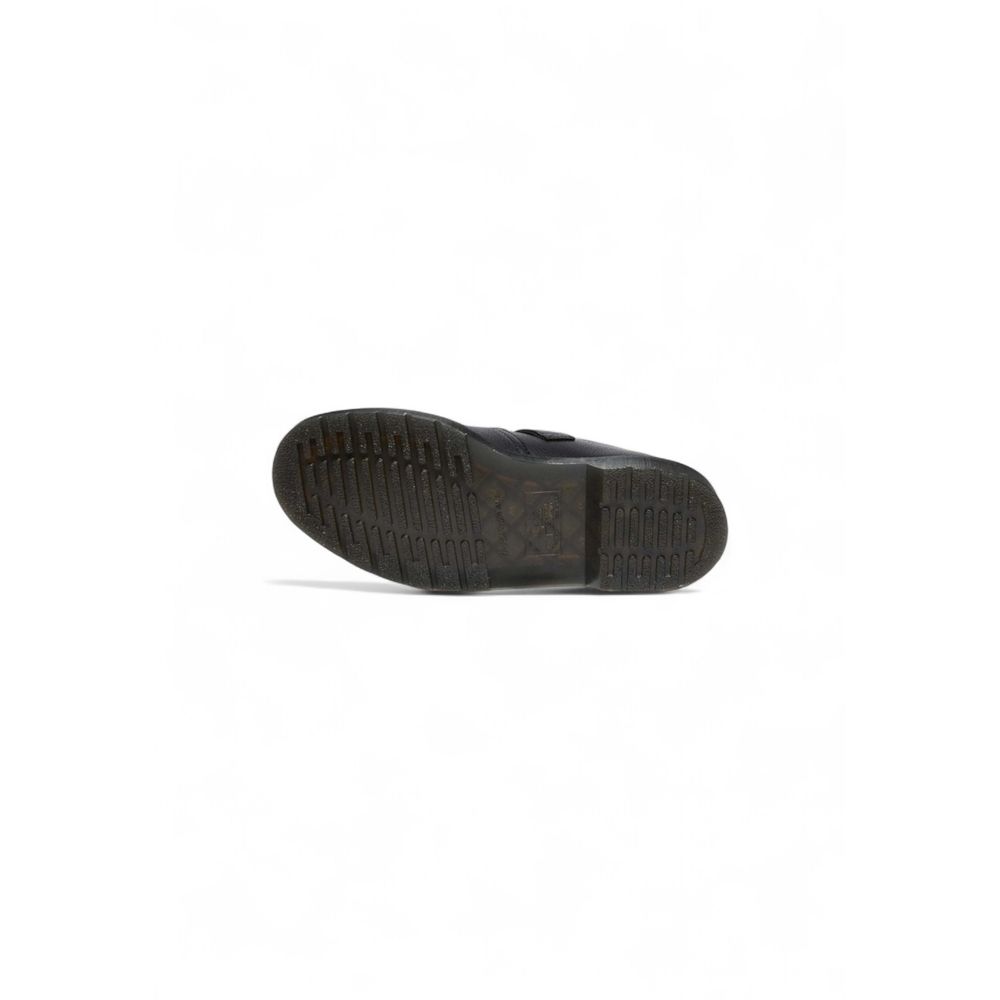 Schwarze Leder-Plateaupumps von Dr. Martens