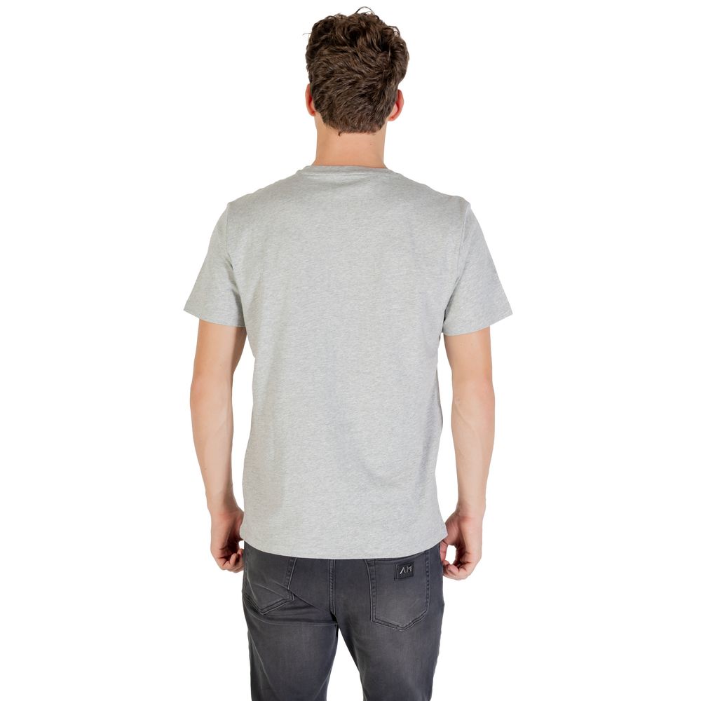Gray Cotton Crew Neck T-Shirt by Ralph Lauren