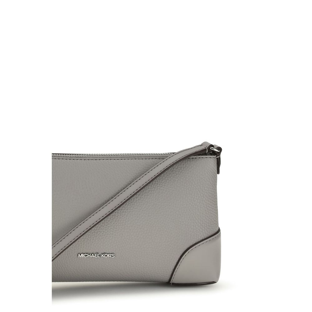 Gray Leather Calf Wallet