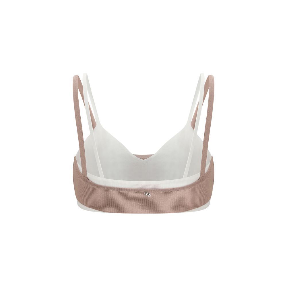 Multicolor Synthetic Sport Bra with Slim Fit