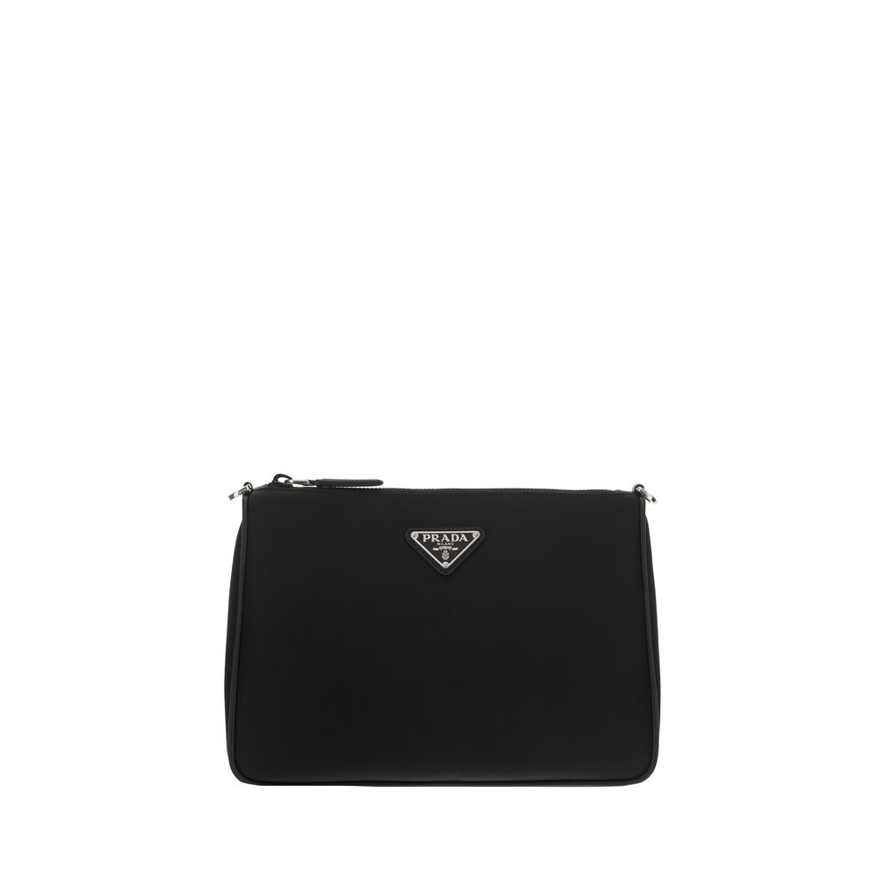 Prada Black Recycled Shoulder Bag