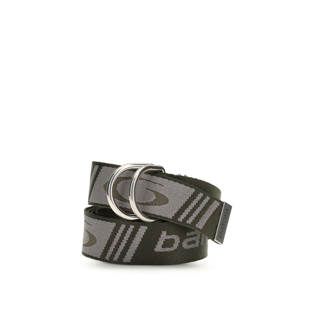 Bicolor Synthetic Regular Belt with D Ring Detail