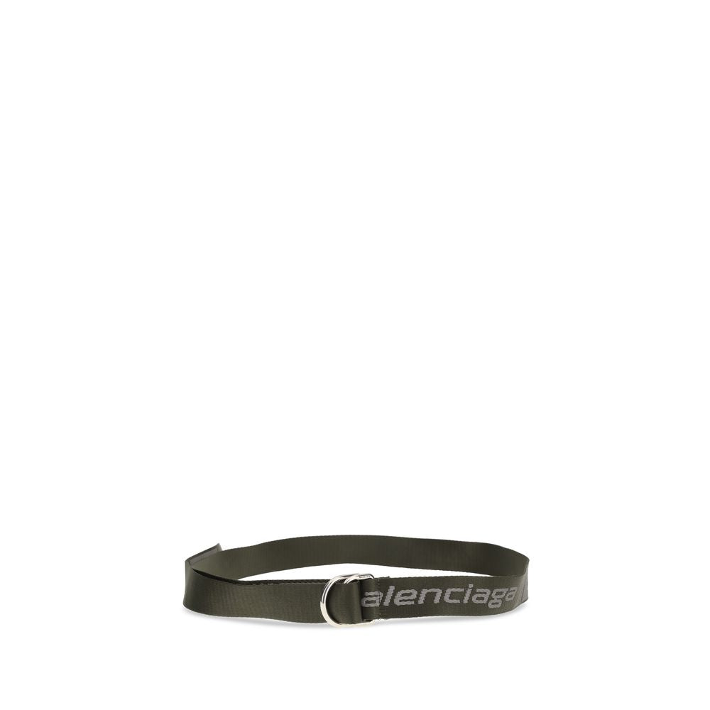 Bicolor Synthetic Regular Belt with D Ring Detail