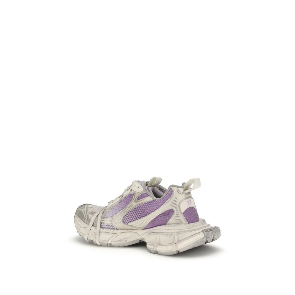 Multicolor Synthetic Sneakers with Embossed Logo