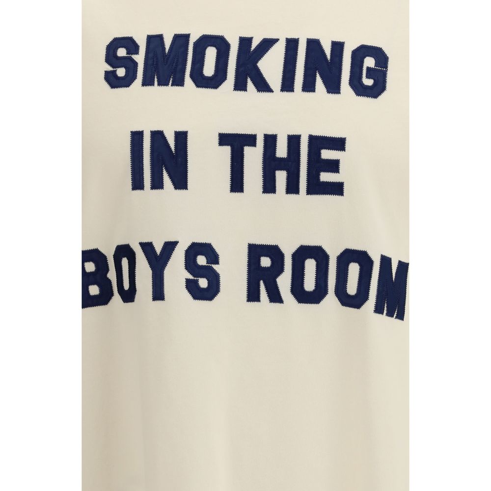 Beige Cotton Bodysuit with Bold Lettering by Dsquared2