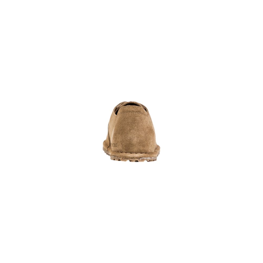 Graue Leder-Schnürstiefel von Birkenstock Utti