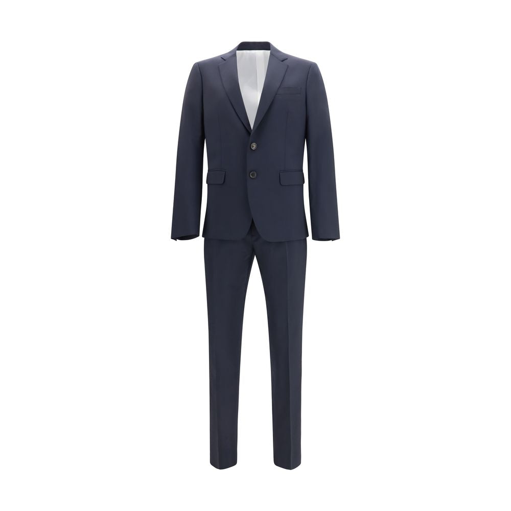 Blauer Wollanzug mit klassischem Schnitt von Dsquared2