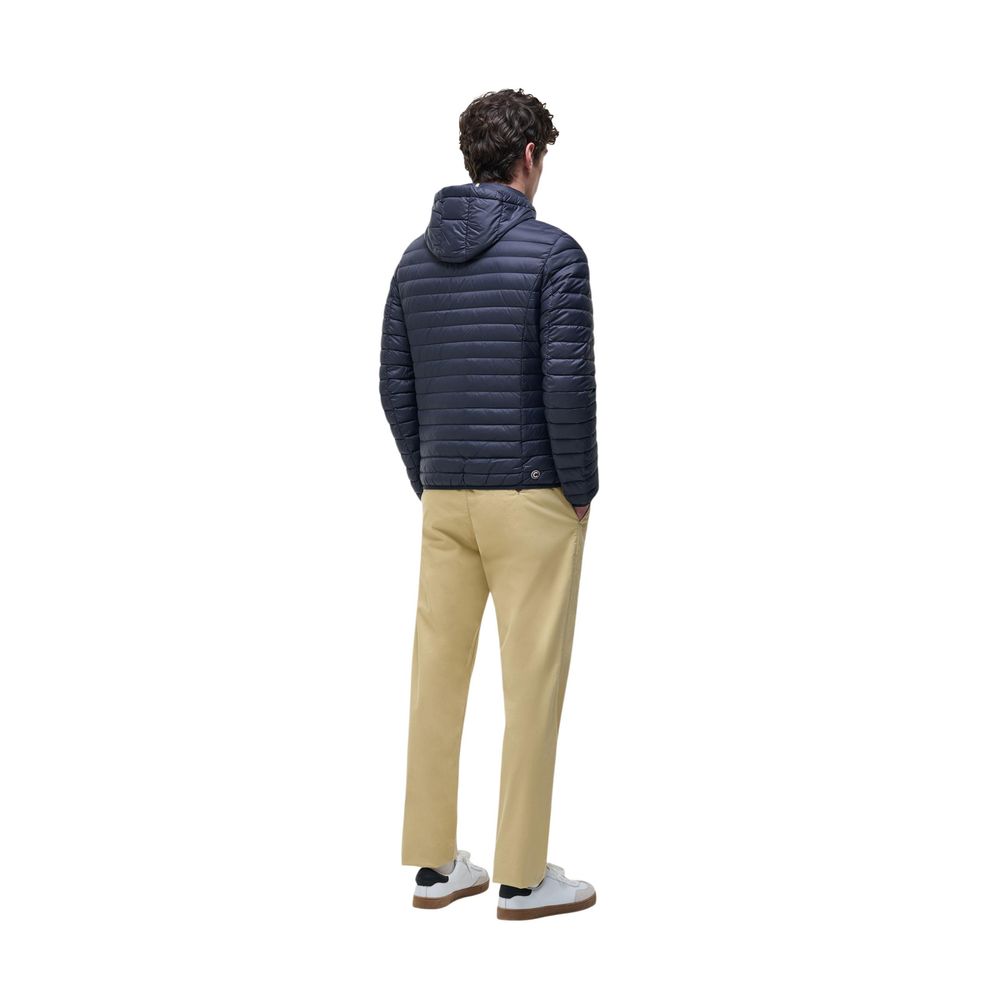Blue Synthetic Shell Jacket