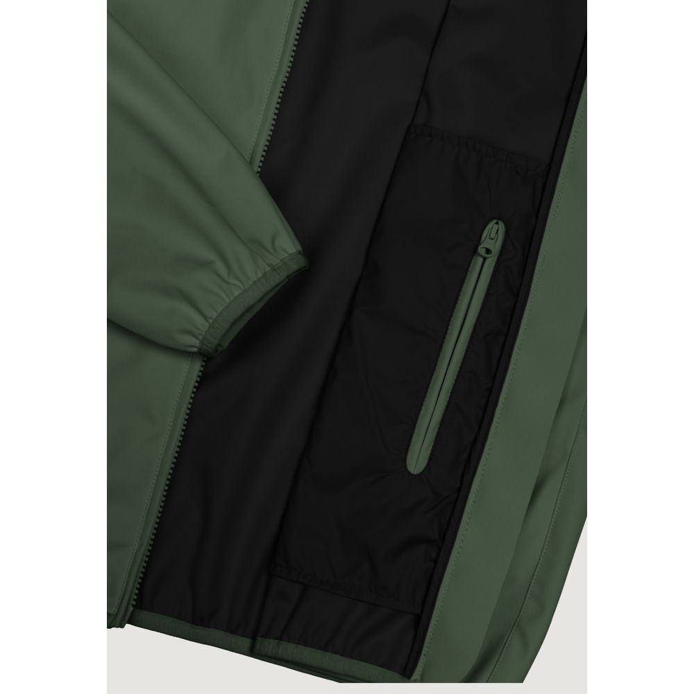 Green Synthetic Jacket with Hood by Colmar Originals