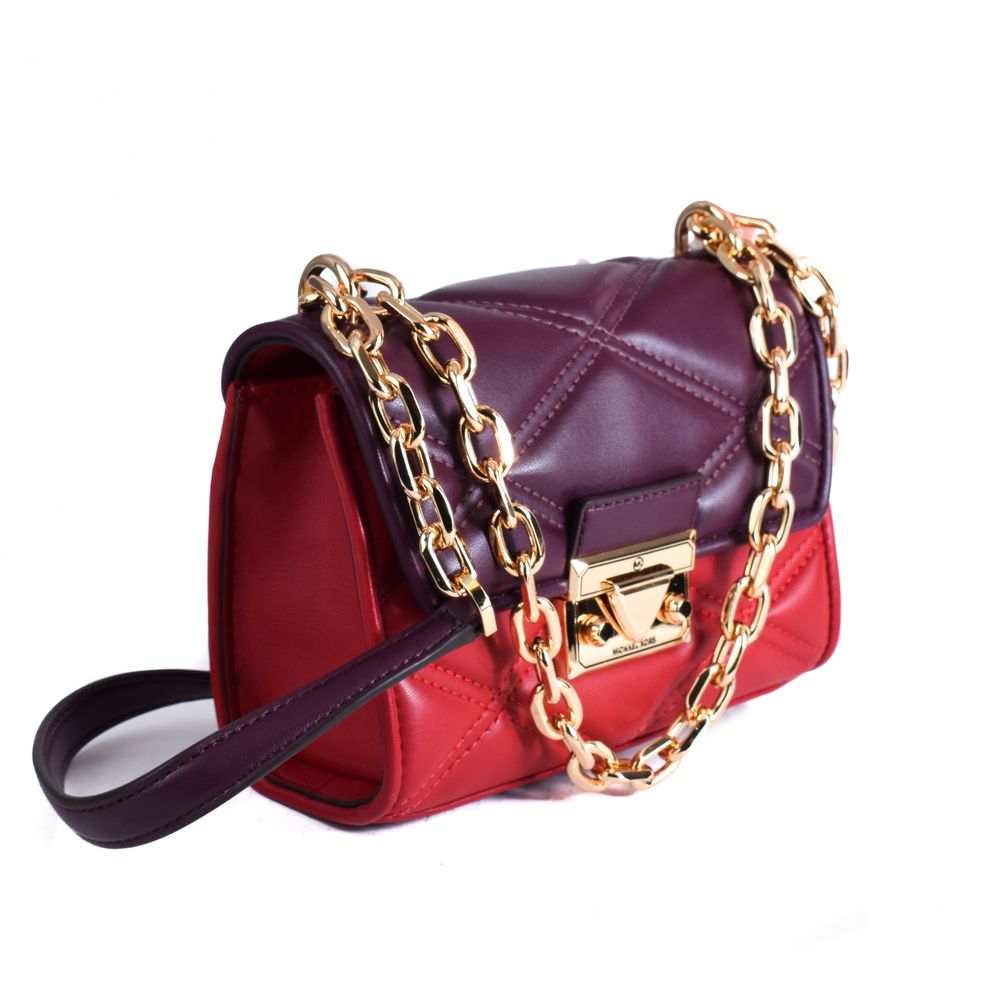 Red Leather Handbag Luxury Design