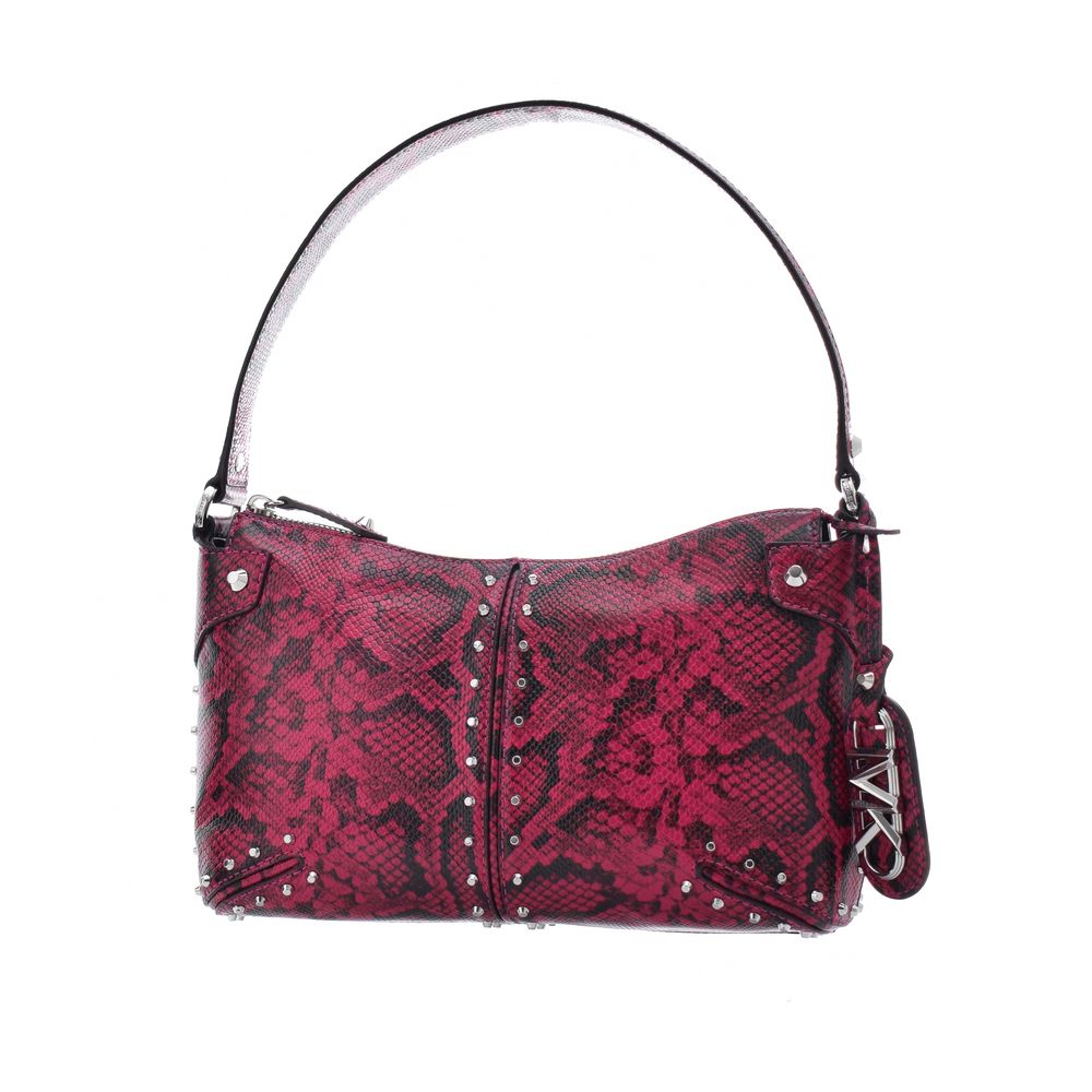 Pink Leather Shoulder Bag Michael Kors