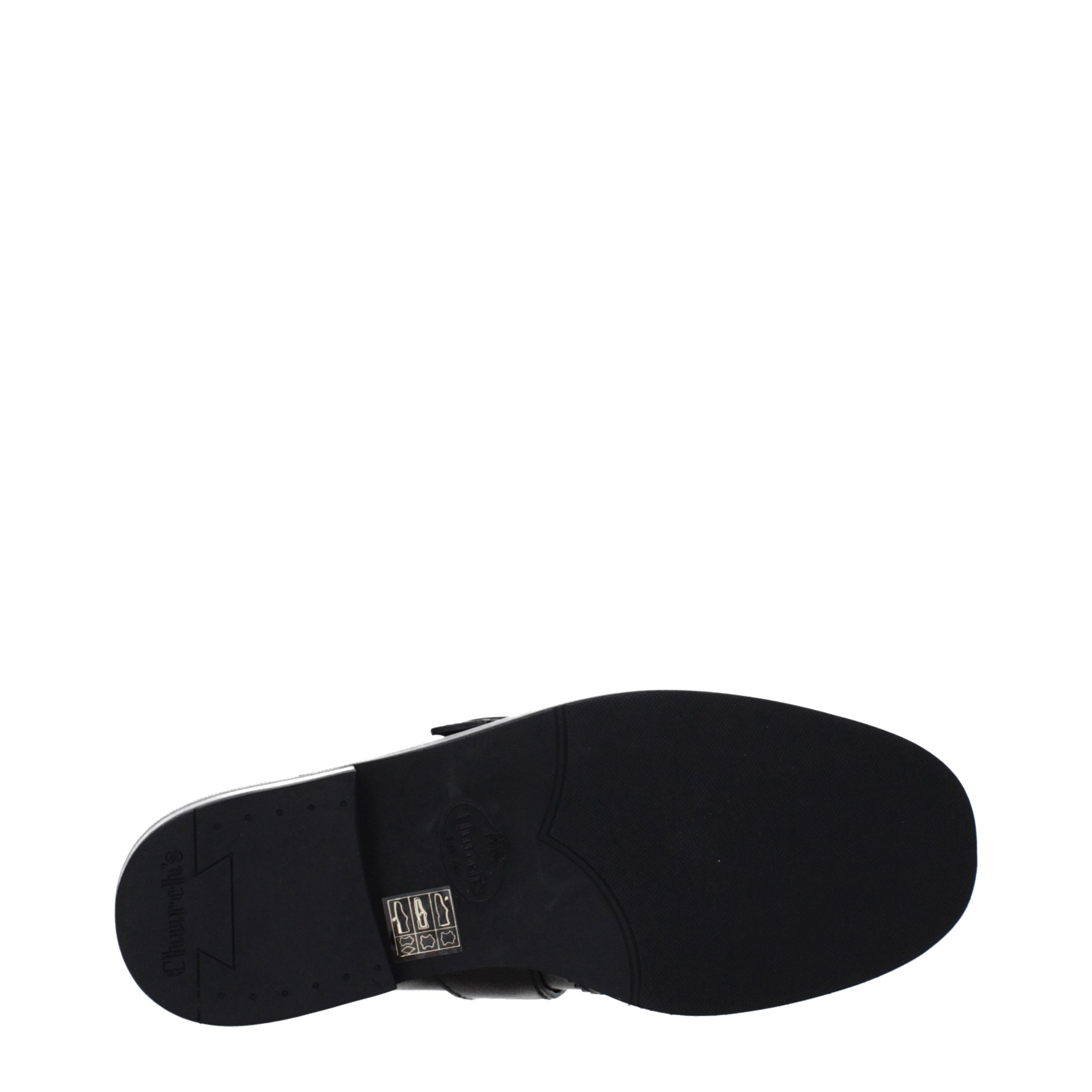 Church's Red Leather Slip-On Loafers