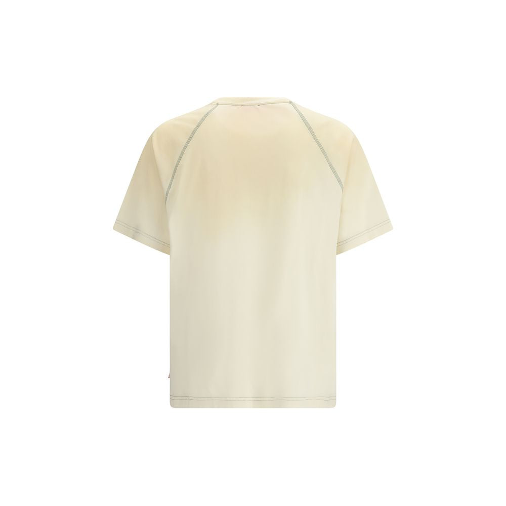 Multicolor Cotton T-Shirt with Griffin Print
