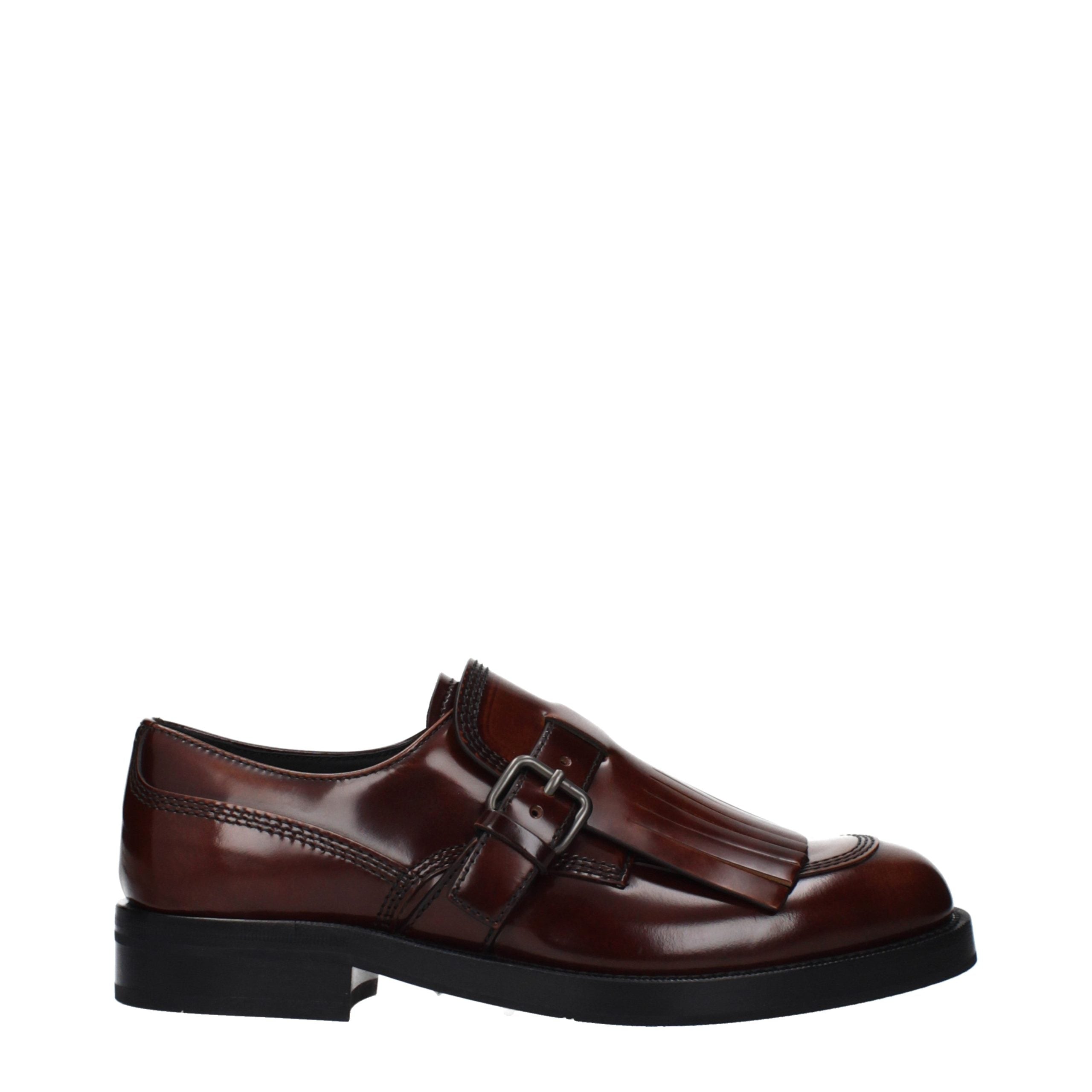 Brown Leather Oxfords & Derbies with Vintage Detail