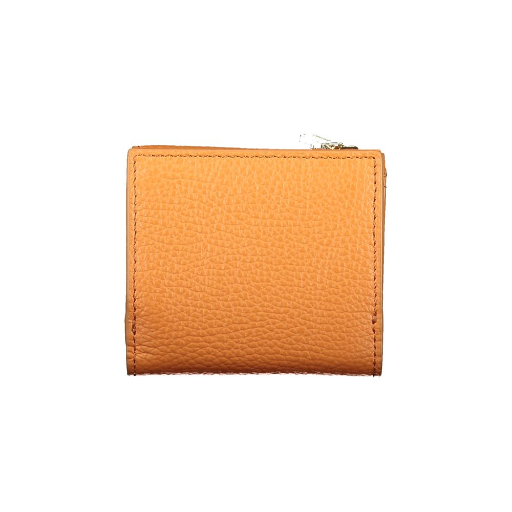 Arancione Leather Wallet with Coin Purse by Coccinelle