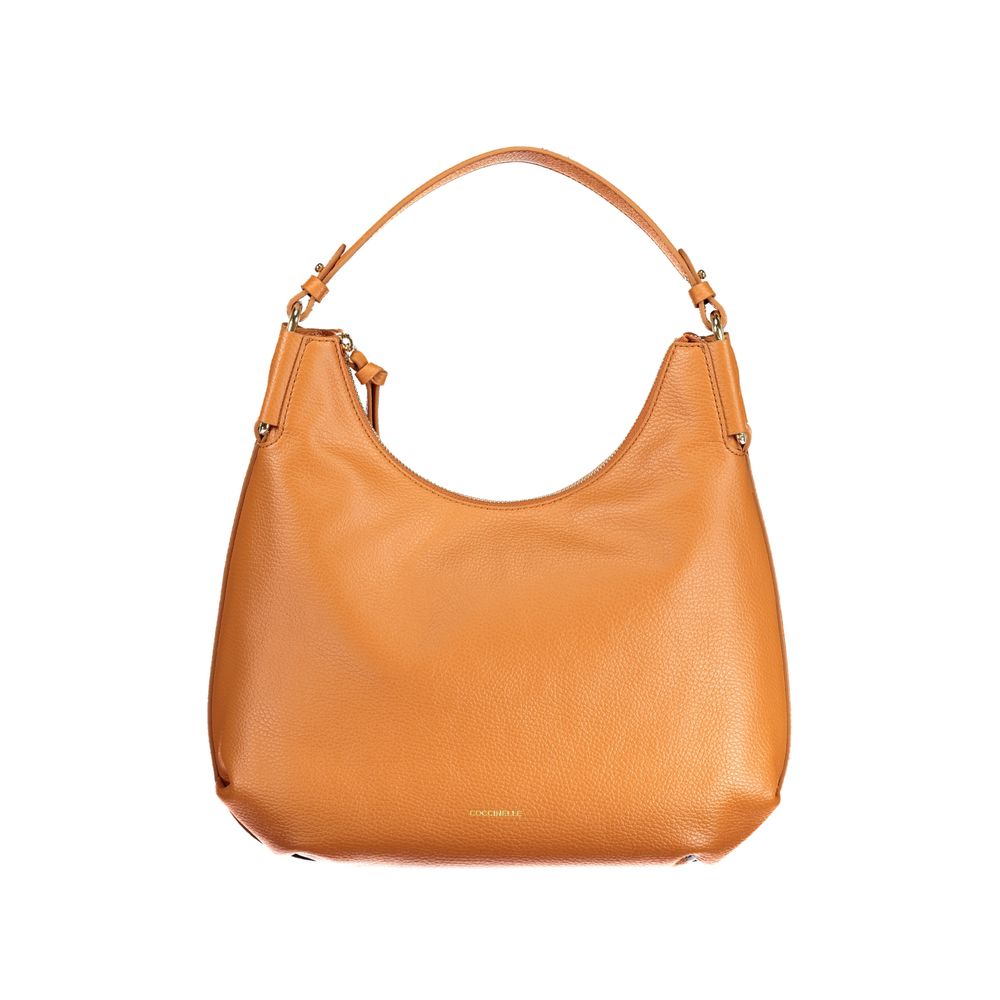 Arancione Leather Handbag with Removable Handle by Coccinelle