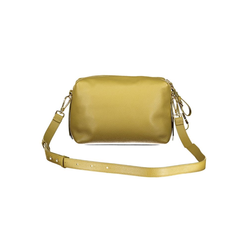 Verde Leather Handbag with Adjustable Strap by Coccinelle
