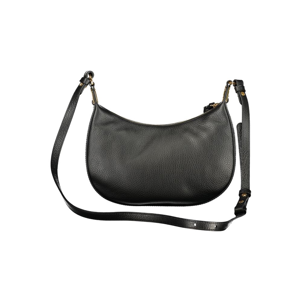 Nero Leather Handbag with Adjustable Strap by Coccinelle