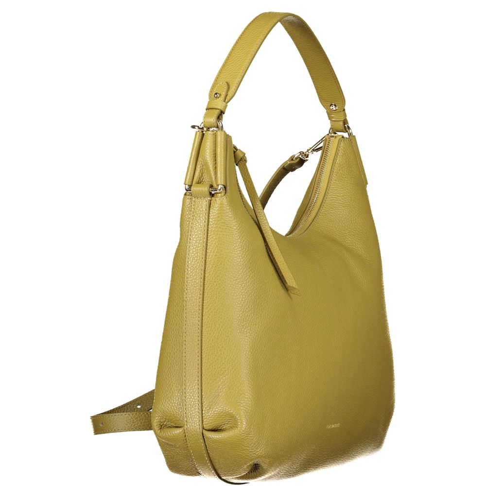 Sac à main Coccinelle en cuir vert pour femme