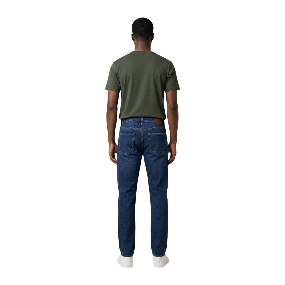 Green Cotton T-Shirt with Colmar Logo Detail