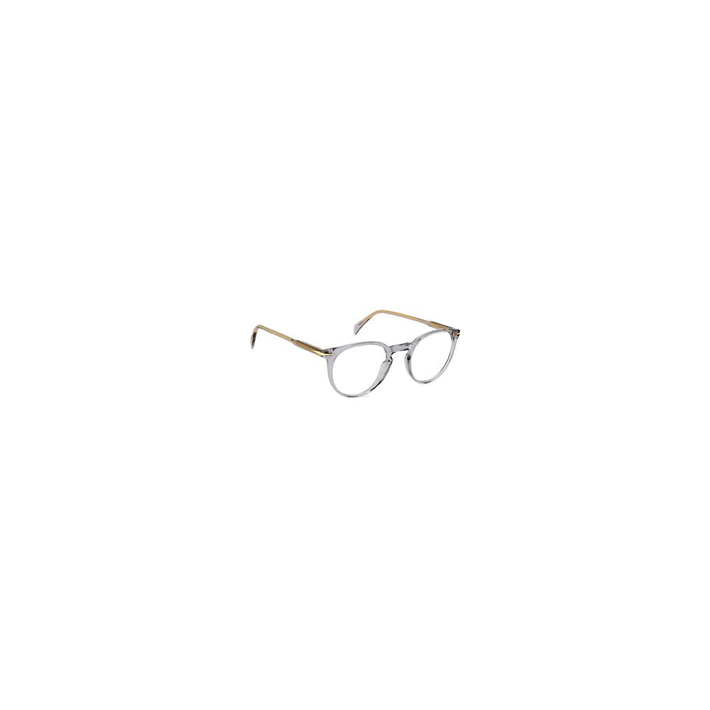 Grey Synthetic Full-Rim Glasses Frames for Men