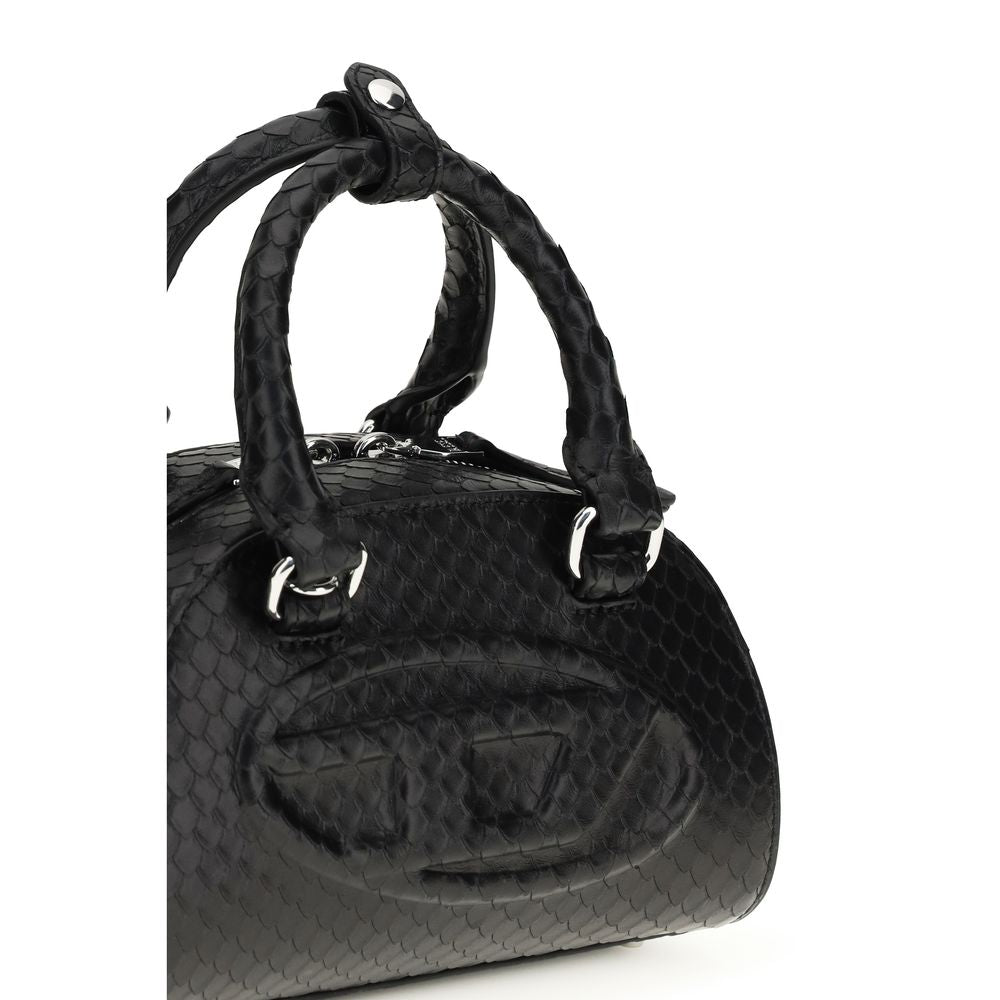Diesel Black Calf Leather Handbag